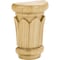 Hardware Resources 3-7/16" Wx1-3/4"Dx4-13/16"H Oak Reed Capital CAP6-2OK - alternate 3